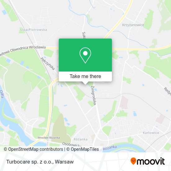 Turbocare sp. z o.o. map