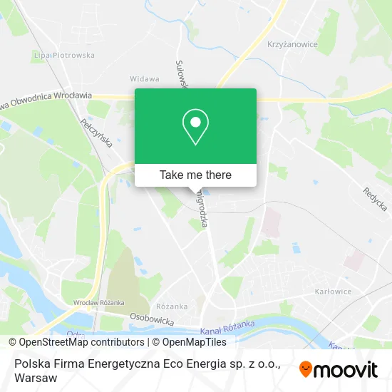 Карта Polska Firma Energetyczna Eco Energia sp. z o.o.