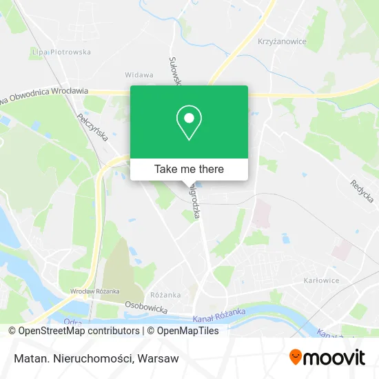 Карта Matan. Nieruchomości