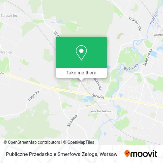 Publiczne Przedszkole Smerfowa Załoga map