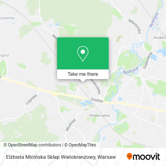 Elżbieta Micińska Sklep Wielobranżowy map