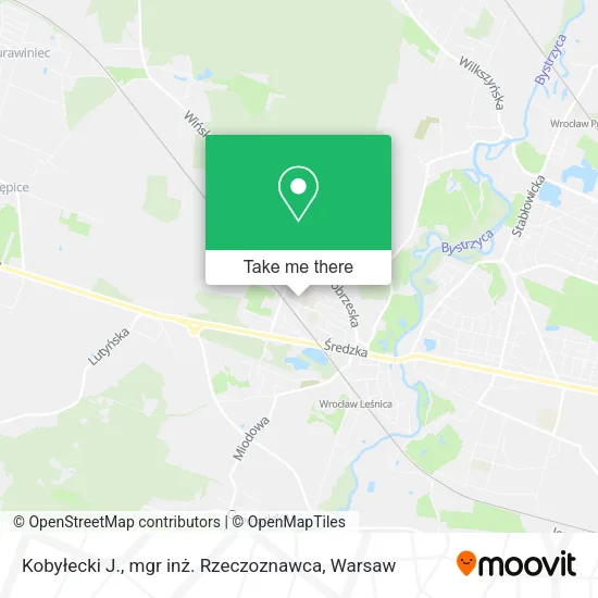 Карта Kobyłecki J., mgr inż. Rzeczoznawca