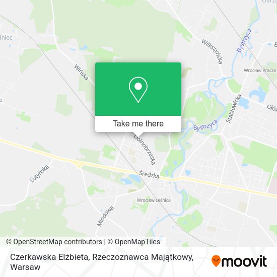 Czerkawska Elżbieta, Rzeczoznawca Majątkowy map