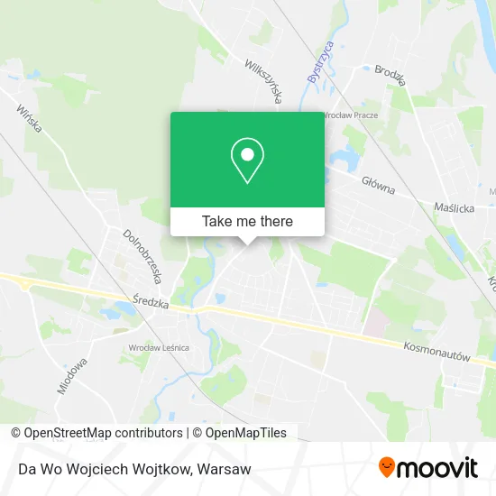 Da Wo Wojciech Wojtkow map