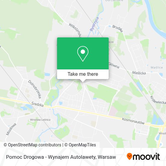 Pomoc Drogowa - Wynajem Autolawety map