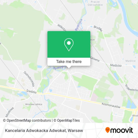 Kancelaria Adwokacka Adwokat map