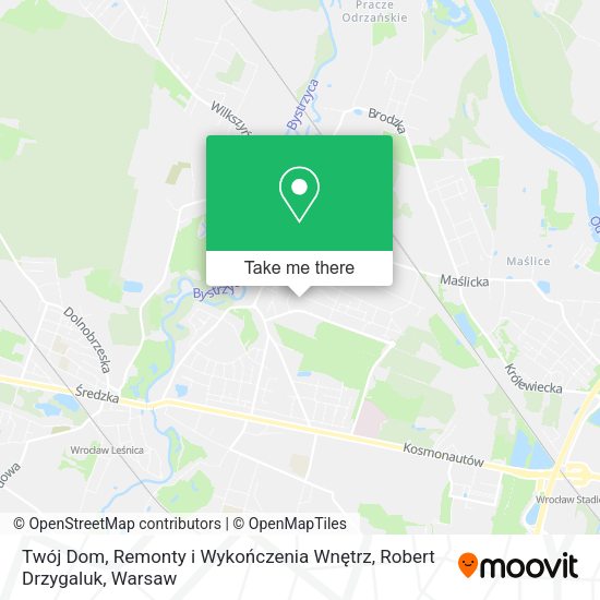 Twój Dom, Remonty i Wykończenia Wnętrz, Robert Drzygaluk map