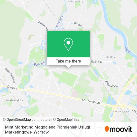 Mint Marketing Magdalena Plamieniak Usługi Marketingowe map