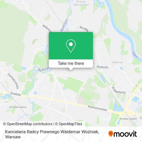 Kancelaria Radcy Prawnego Waldemar Woźniak map