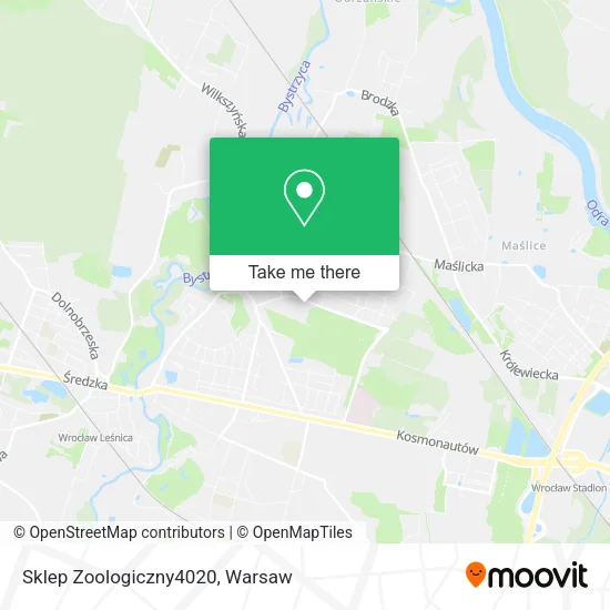 Карта Sklep Zoologiczny4020