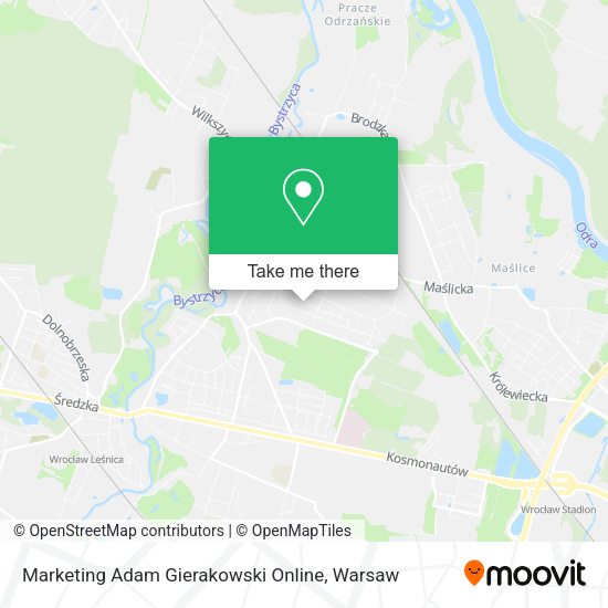 Marketing Adam Gierakowski Online map