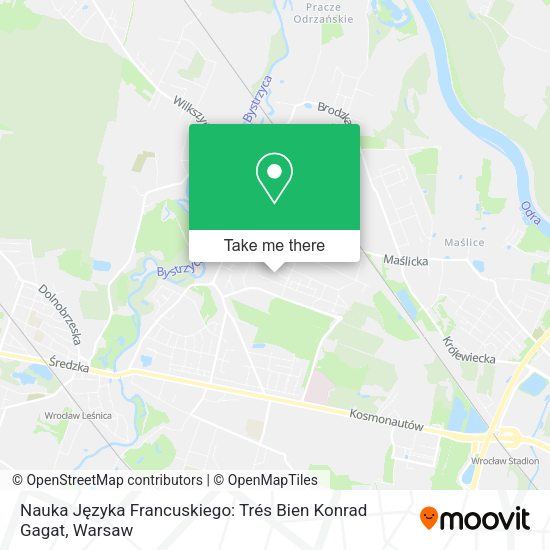 Nauka Języka Francuskiego: Trés Bien Konrad Gagat map