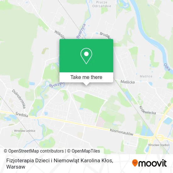 Карта Fizjoterapia Dzieci i Niemowląt Karolina Kłos