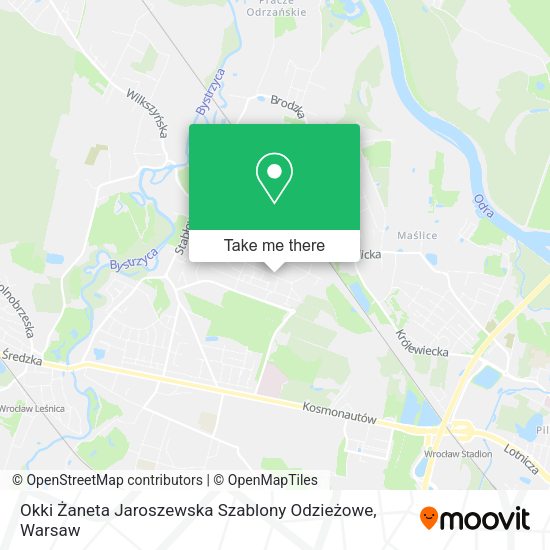 Okki Żaneta Jaroszewska Szablony Odzieżowe map