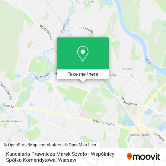 Kancelaria Prawnicza Marek Szydło i Wspólnicy Spółka Komandytowa map