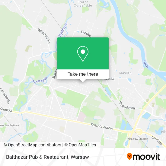 Карта Balthazar Pub & Restaurant