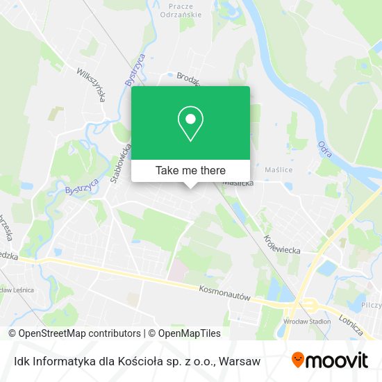 Idk Informatyka dla Kościoła sp. z o.o. map