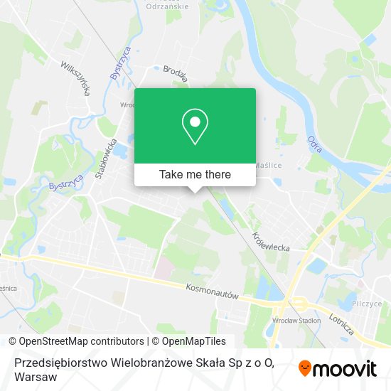 Przedsiębiorstwo Wielobranżowe Skała Sp z o O map