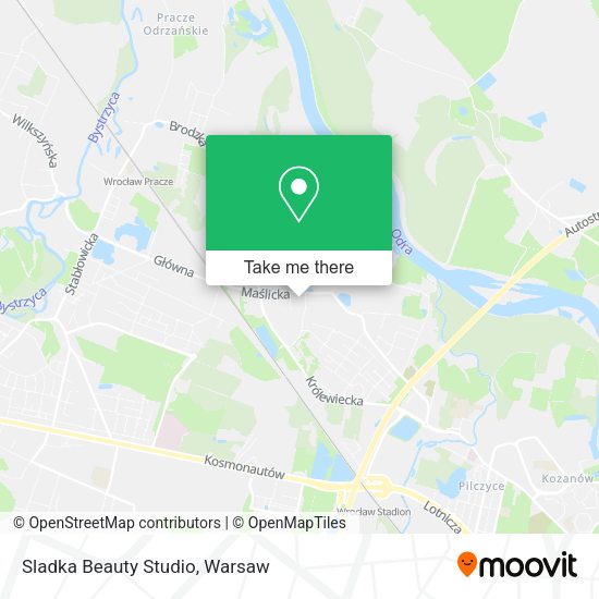 Sladka Beauty Studio map