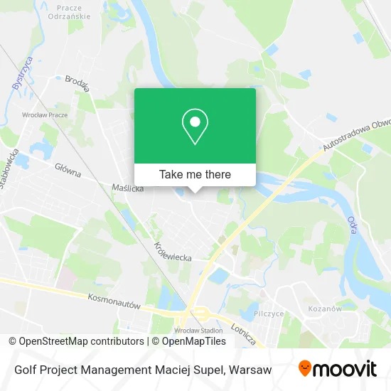Карта Golf Project Management Maciej Supel