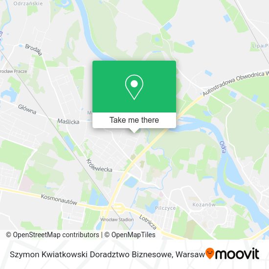 Szymon Kwiatkowski Doradztwo Biznesowe map