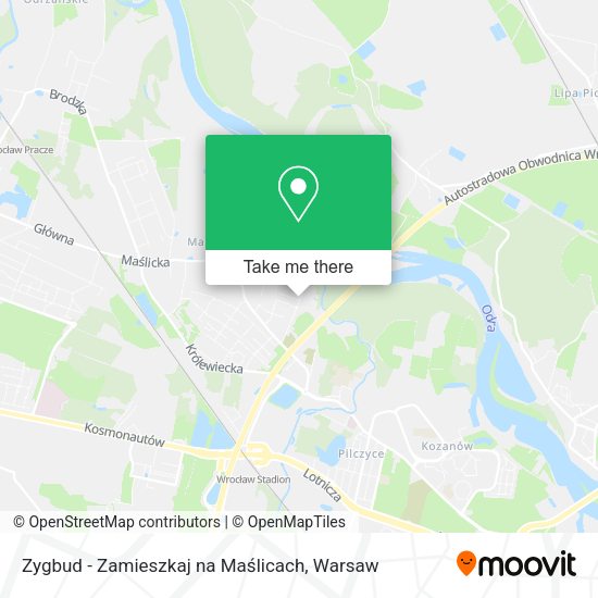 Zygbud - Zamieszkaj na Maślicach map