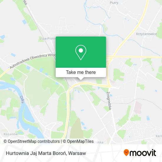 Карта Hurtownia Jaj Marta Boroń