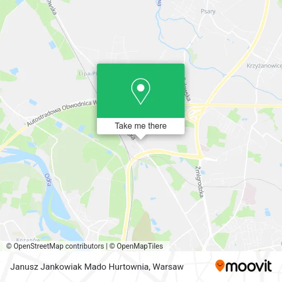 Janusz Jankowiak Mado Hurtownia map