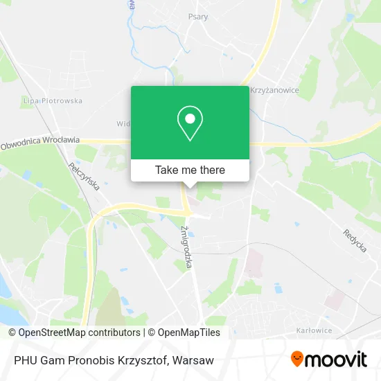 Карта PHU Gam Pronobis Krzysztof