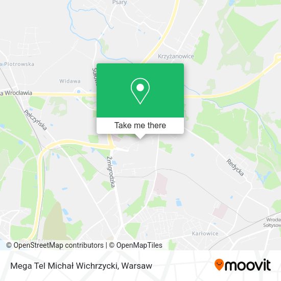 Mega Tel Michał Wichrzycki map