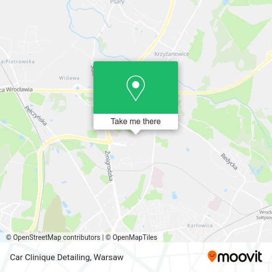 Car Clinique Detailing map