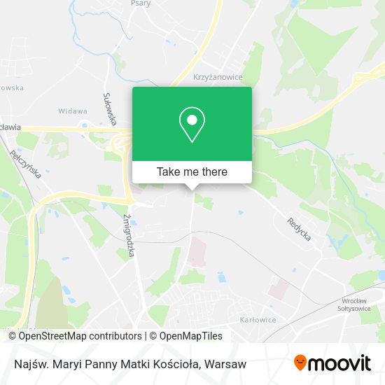 Najśw. Maryi Panny Matki Kościoła map