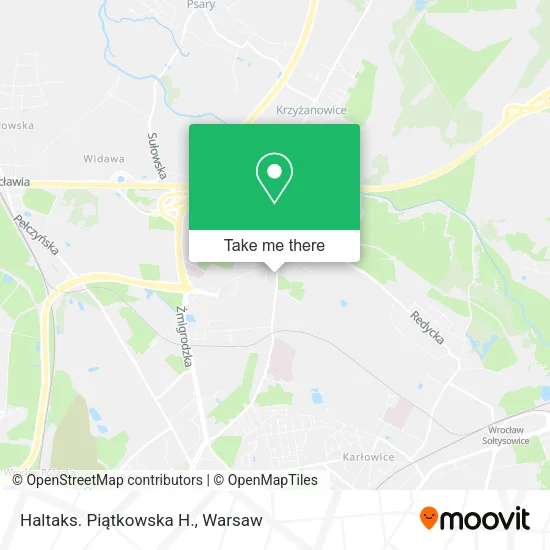 Карта Haltaks. Piątkowska H.