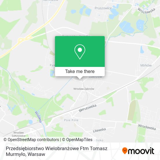 Przedsiębiorstwo Wielobranżowe Ftm Tomasz Murmyło map