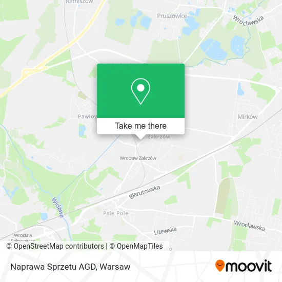 Карта Naprawa Sprzetu AGD