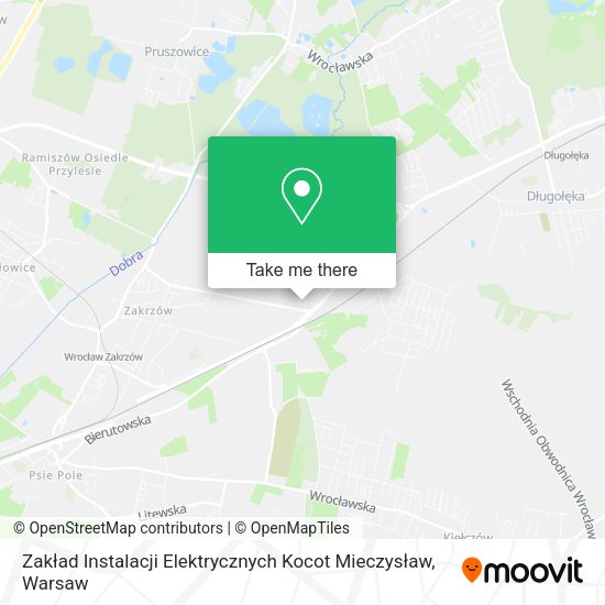 Карта Zakład Instalacji Elektrycznych Kocot Mieczysław