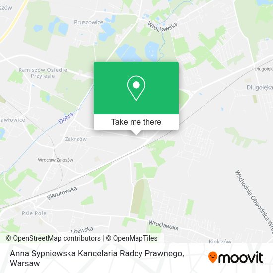 Anna Sypniewska Kancelaria Radcy Prawnego map