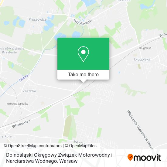 Dolnośląski Okręgowy Związek Motorowodny i Narciarstwa Wodnego map