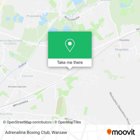 Adrenalina Boxing Club map