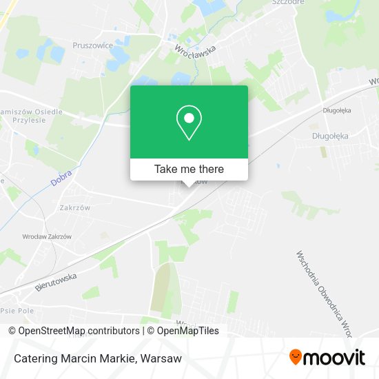 Catering Marcin Markie map