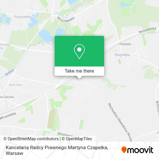 Kancelaria Radcy Prawnego Martyna Czapelka map