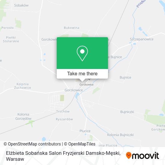 Elżbieta Sobańska Salon Fryzjerski Damsko-Męski map