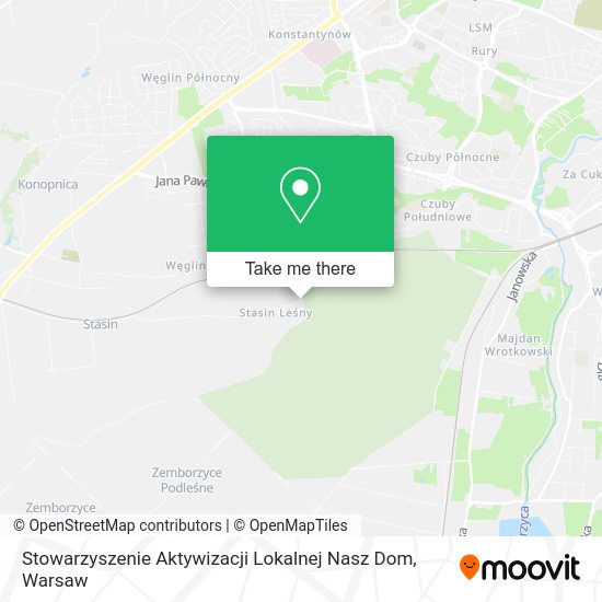 Stowarzyszenie Aktywizacji Lokalnej Nasz Dom map