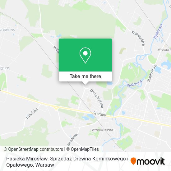 Pasieka Mirosław. Sprzedaż Drewna Kominkowego i Opałowego map