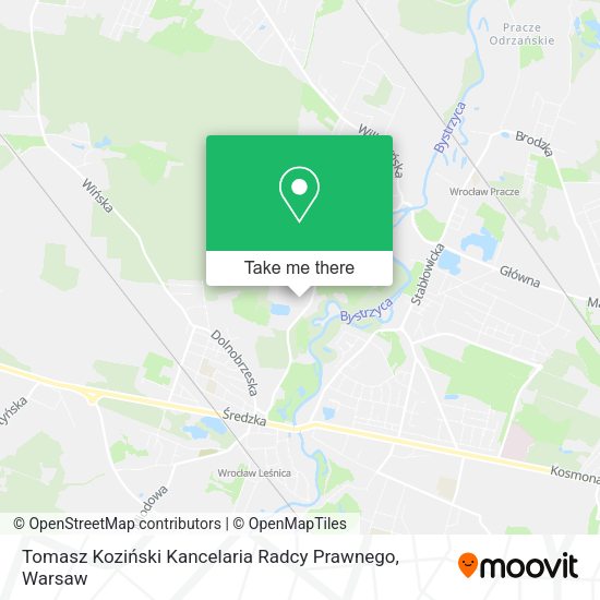 Tomasz Koziński Kancelaria Radcy Prawnego map