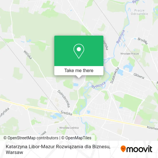 Карта Katarzyna Libor-Mazur Rozwiązania dla Biznesu