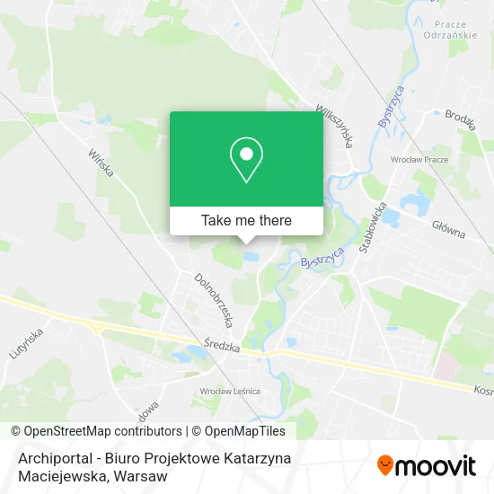 Карта Archiportal - Biuro Projektowe Katarzyna Maciejewska