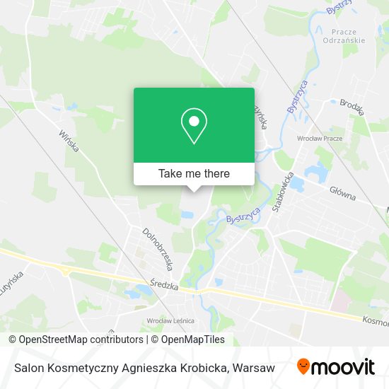 Карта Salon Kosmetyczny Agnieszka Krobicka