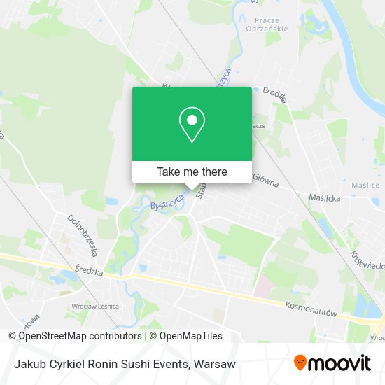 Jakub Cyrkiel Ronin Sushi Events map