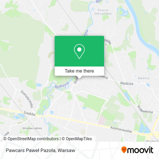 Pawcars Paweł Pazoła map